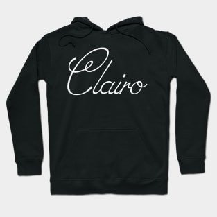 Clairo Merch Clairo Logo Hoodie
